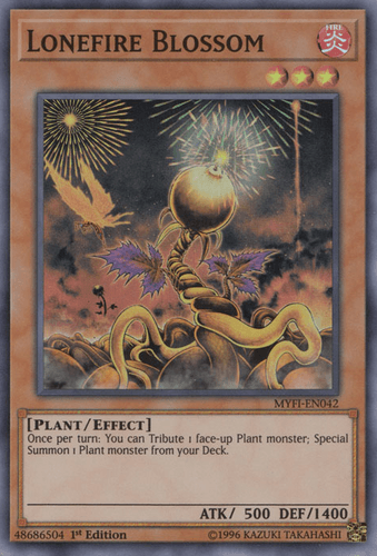 Lonefire Blossom - MYFI-EN042 Super Rare 1st Edition