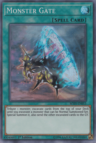 Monster Gate - MYFI-EN053 Super Rare 1st Edition