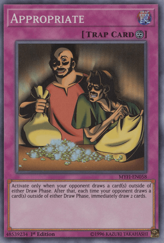 Appropriate - MYFI-EN058 Super Rare 1st Edition