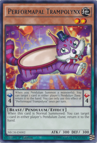 Performapal Trampolynx - NECH-EN002 Rare Unlimited