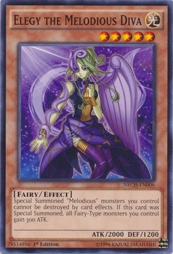Elegy the Melodious Diva - NECH-EN006 Common Unlimited