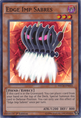 Edge Imp Sabres - NECH-EN014 Super Rare 1st Edition