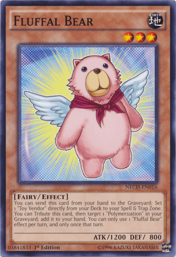 Fluffal Bear - NECH-EN016 Common 1st Edition