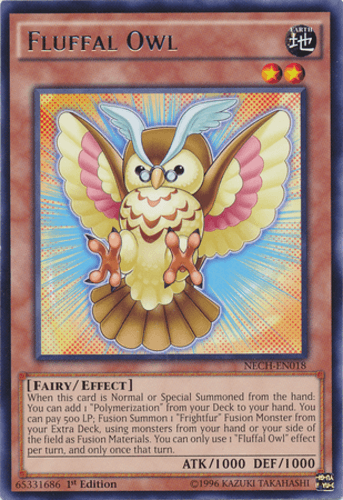 Fluffal Owl - NECH-EN018 Rare Unlimited