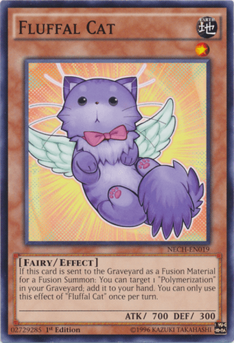 Fluffal Cat - NECH-EN019 Common 1st Edition