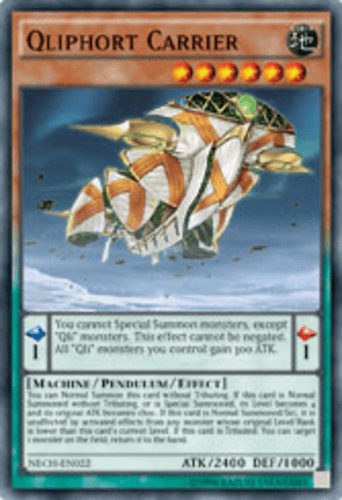 Qliphort Carrier - NECH-EN022 Super Rare Unlimited