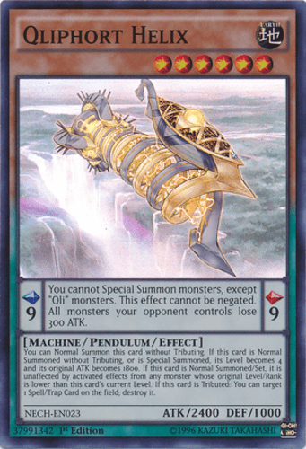 Qliphort Helix - NECH-EN023 Super Rare Unlimited