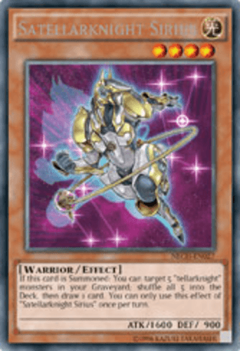 Satellarknight Sirius - NECH-EN027 Rare Unlimited