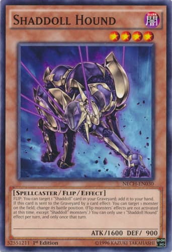Shaddoll Hound - NECH-EN030 Common 1st Edition