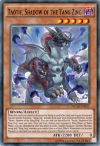 Taotie, Shadow of the Yang Zing - NECH-EN031 Super Rare Unlimited