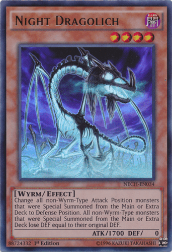 Night Dragolich - NECH-EN034 Ultra Rare Unlimited