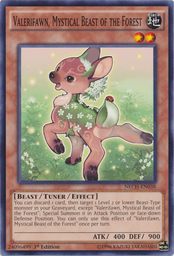 Valerifawn, Mystical Beast of the Forest - NECH-EN038 Common Unlimited