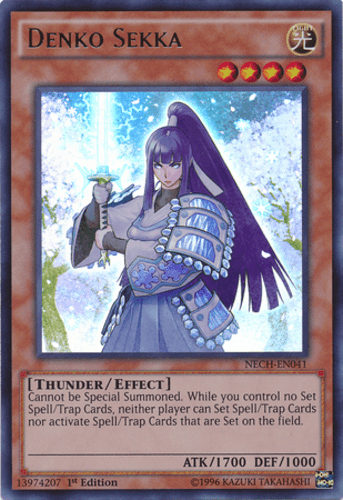 Denko Sekka - NECH-EN041 Ultra Rare Unlimited