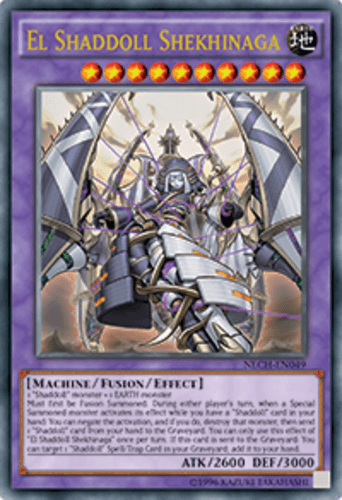 El Shaddoll Shekhinaga - NECH-EN049 Secret Rare 1st Edition