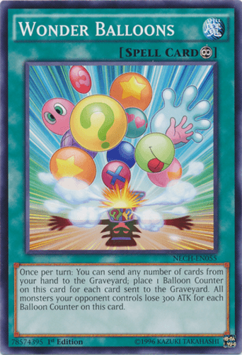 Wonder Balloons - NECH-EN055 Common 1st Edition