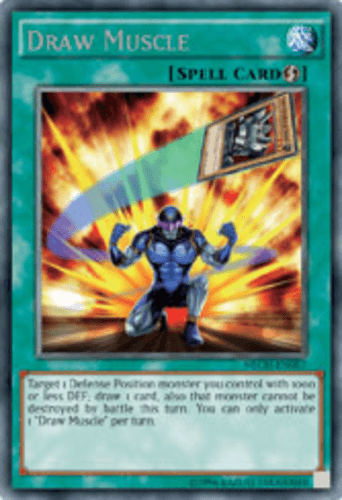 Draw Muscle - NECH-EN057 Rare 1st Edition