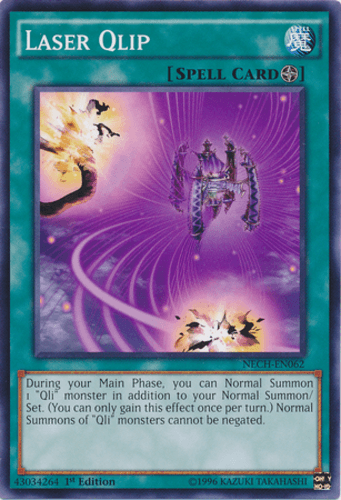 Laser Qlip - NECH-EN062 Common 1st Edition