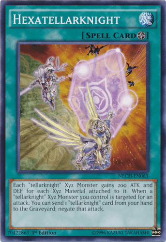 Hexatellarknight - NECH-EN063 Common 1st Edition