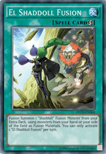 El Shaddoll Fusion - NECH-EN064 Super Rare 1st Edition