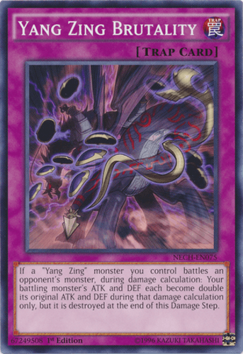 Yang Zing Brutality - NECH-EN075 Common 1st Edition