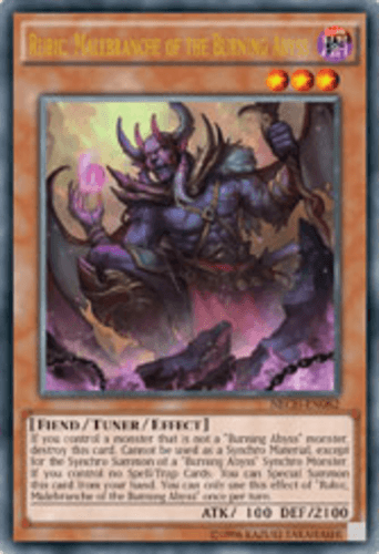 Rubic, Malebranche of the Burning Abyss - NECH-EN082 Ultra Rare Unlimited
