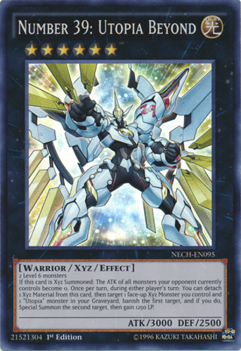 Number 39: Utopia Beyond - NECH-EN095 Super Rare 1st Edition