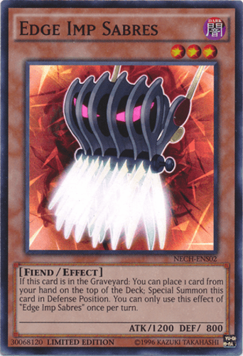 Edge Imp Sabres - NECH-ENS02 Super Rare Limited Edition