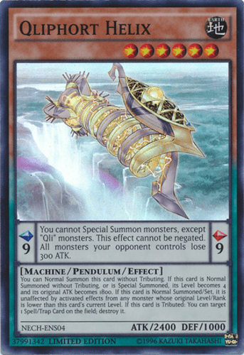 Qliphort Helix - NECH-ENS04 Super Rare Limited Edition