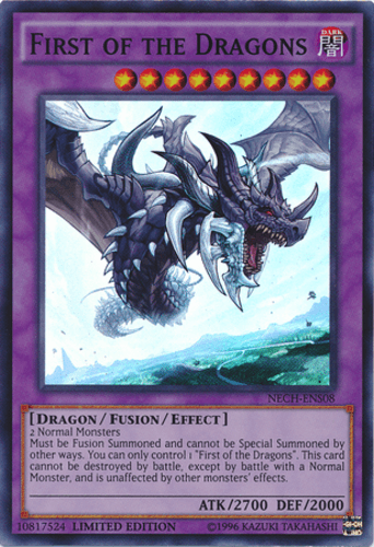 First of the Dragons - NECH-ENS08 Super Rare Limited Edition