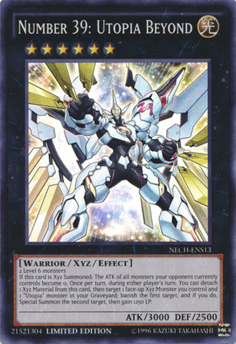 Number 39: Utopia Beyond - NECH-ENS13 Super Rare Limited Edition