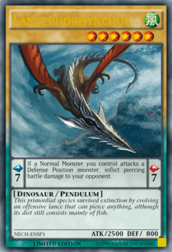 Lancephorhynchus - NECH-ENSP1 Ultra Rare Limited Edition