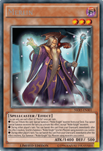 Merlin - NKRT-EN001 Platinum Rare Limited Edition
