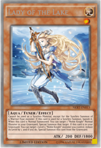 Lady of the Lake - NKRT-EN013 Platinum Rare Limited Edition