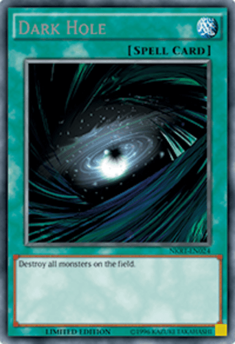 Dark Hole - NKRT-EN024 Platinum Rare Limited Edition