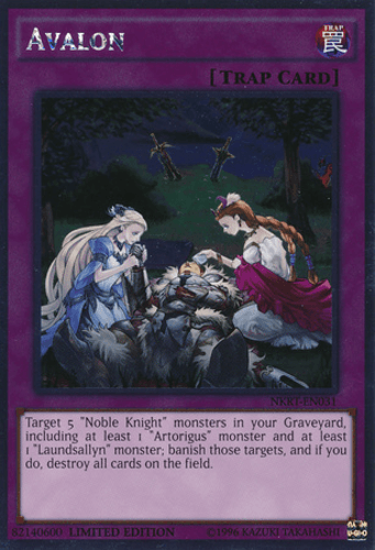 Avalon - NKRT-EN031 Platinum Rare Limited Edition