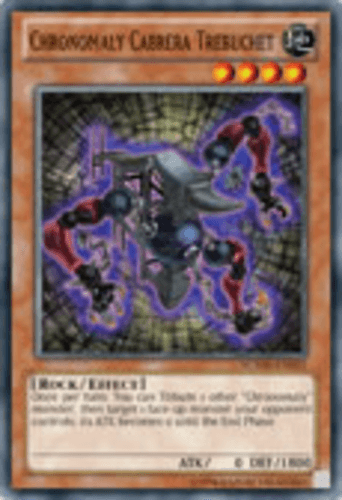 Chronomaly Cabrera Trebuchet - NUMH-EN002 Super Rare 1st Edition