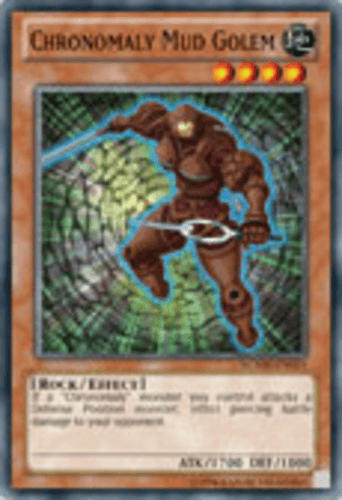 Chronomaly Mud Golem - NUMH-EN003 Super Rare Unlimited