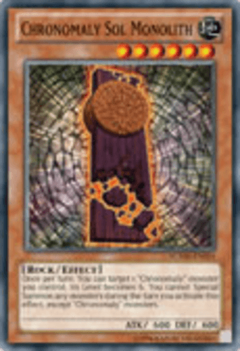 Chronomaly Sol Monolith - NUMH-EN004 Super Rare Unlimited
