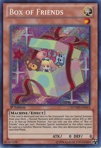 Box of Friends - NUMH-EN013 Secret Rare 1st Edition