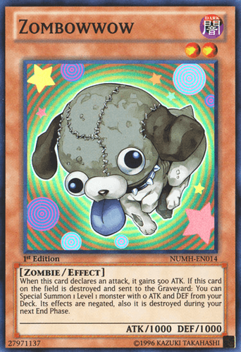 Zombowwow - NUMH-EN014 Super Rare Unlimited