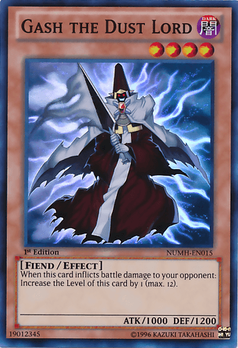 Gash the Dust Lord - NUMH-EN015 Super Rare Unlimited
