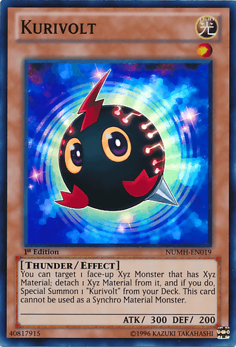 Kurivolt - NUMH-EN019 Super Rare 1st Edition