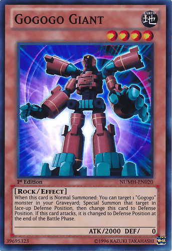 Gogogo Giant - NUMH-EN020 Super Rare 1st Edition