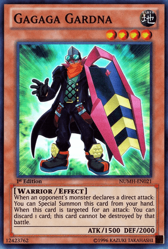 Gagaga Gardna - NUMH-EN021 Super Rare 1st Edition
