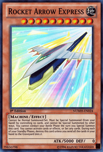 Rocket Arrow Express - NUMH-EN024 Super Rare Unlimited