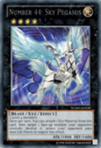 Number 44: Sky Pegasus - NUMH-EN028 Secret Rare 1st Edition
