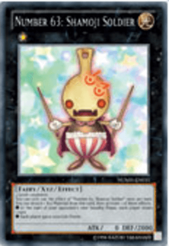 Number 63: Shamoji Soldier - NUMH-EN031 Super Rare 1st Edition