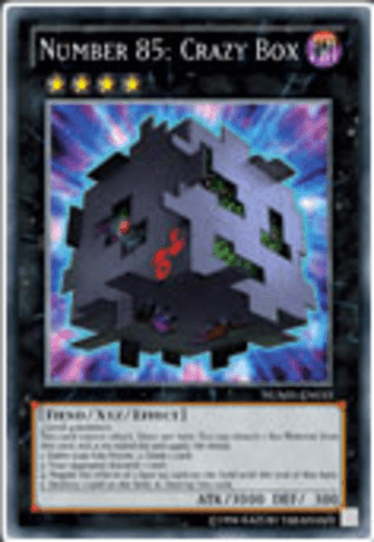 Number 85: Crazy Box - NUMH-EN033 Super Rare 1st Edition
