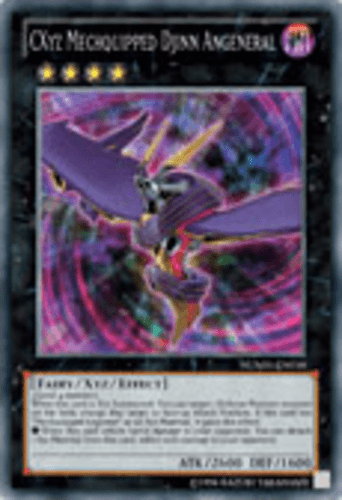 CXyz Mechquipped Djinn Angeneral - NUMH-EN036 Super Rare 1st Edition