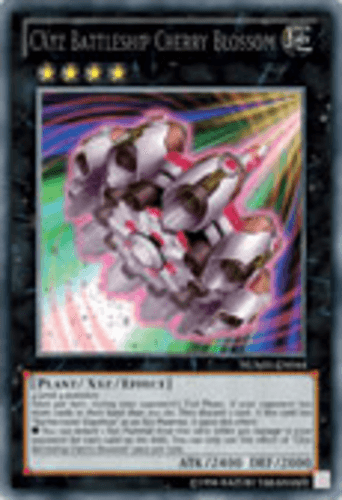 CXyz Battleship Cherry Blossom - NUMH-EN044 Secret Rare 1st Edition